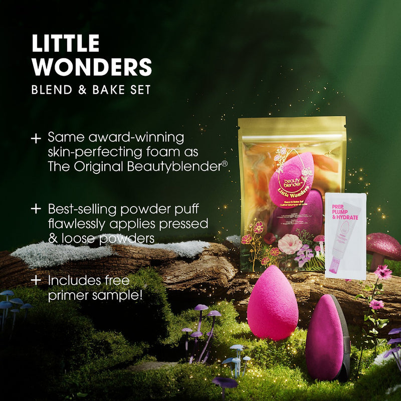 *PREORDEN: Little Wonders Blend & Bake Beautyblender Set - beautyblender / Set con borla para polvo y esponja de maquillaje