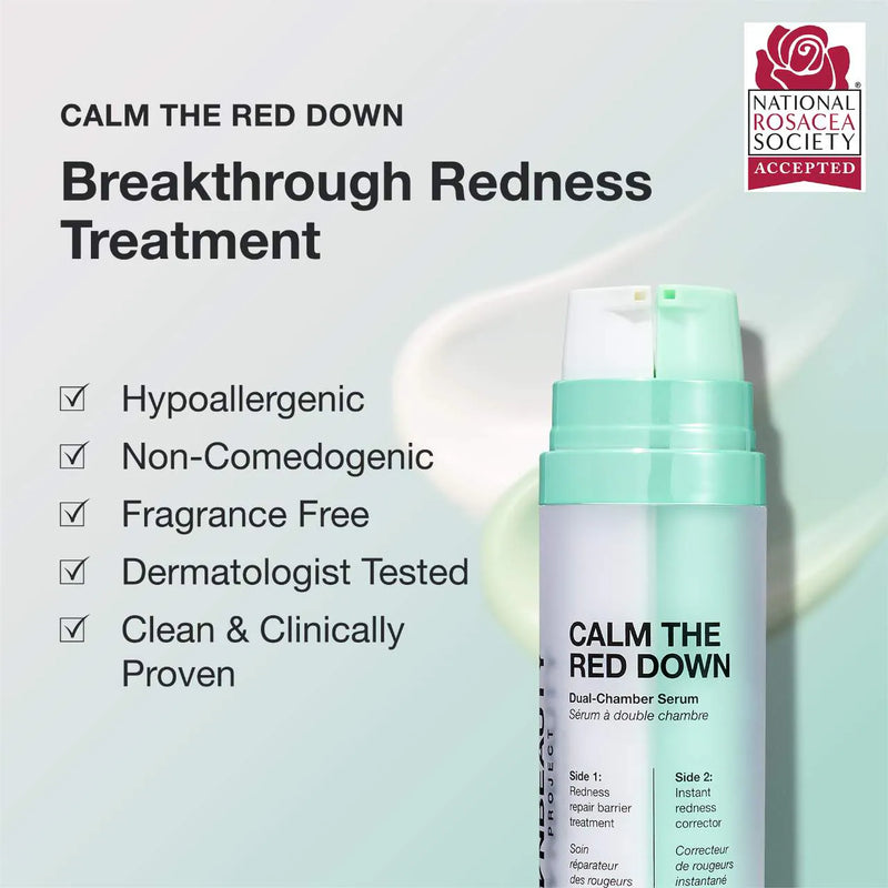 *PREORDEN: Calm the Red Down Dual Chamber Redness Treatment Serum - iNNBEAUTY PROYECT / Suero para rojeces y manchas