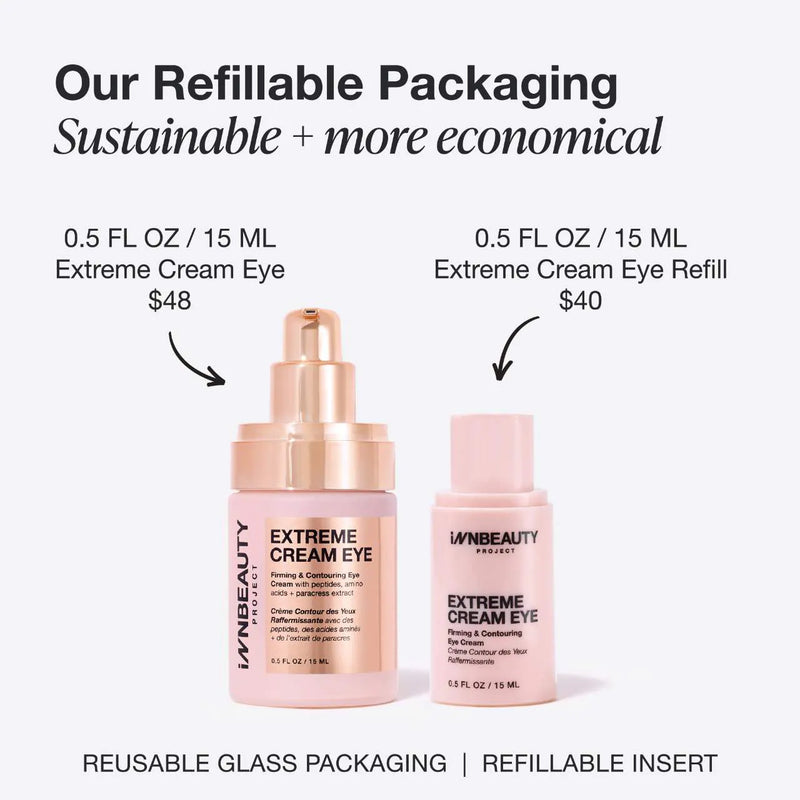 *PREORDEN: Extreme Cream Eye Firming & Contouring Refillable Eye Cream - iNNBEAUTY PROYECT / Crema de ojos para la hinchazón, arrugas y flacidez