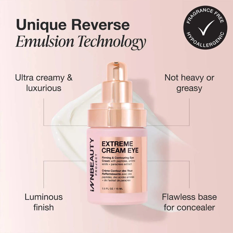 *PREORDEN: Extreme Cream Eye Firming & Contouring Refillable Eye Cream - iNNBEAUTY PROYECT / Crema de ojos para la hinchazón, arrugas y flacidez