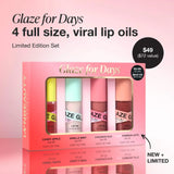 *PREORDEN: Latte Lips Lip Oil Glaze Duo - iNNBEAUTY PROJECT / Set 4 pzas gloss humectante (EDICIÓN LIMITADA)