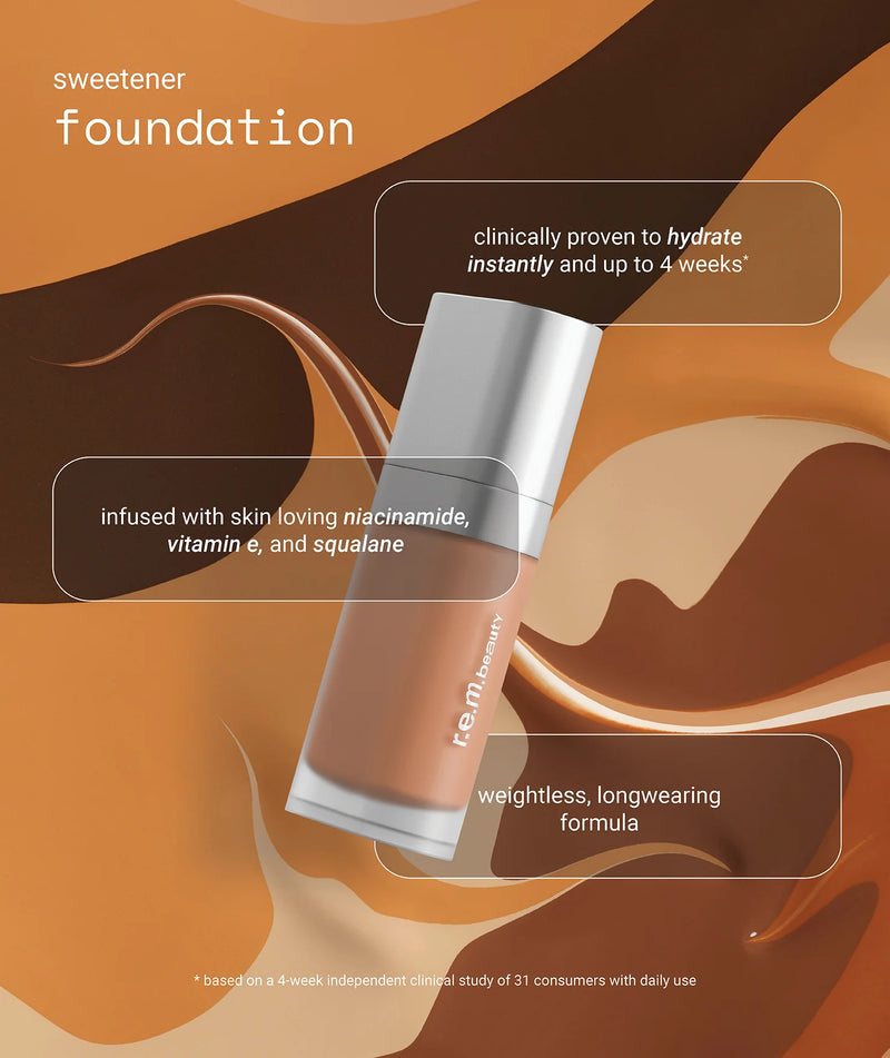 *PREORDEN: sweetener foundation - r.e.m. beauty / Base de maquillaje