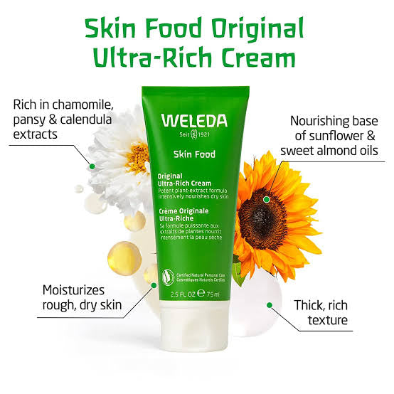 Skin Food Original Ultra-Rich Cream - Weleda / Crema reparadora piel seca