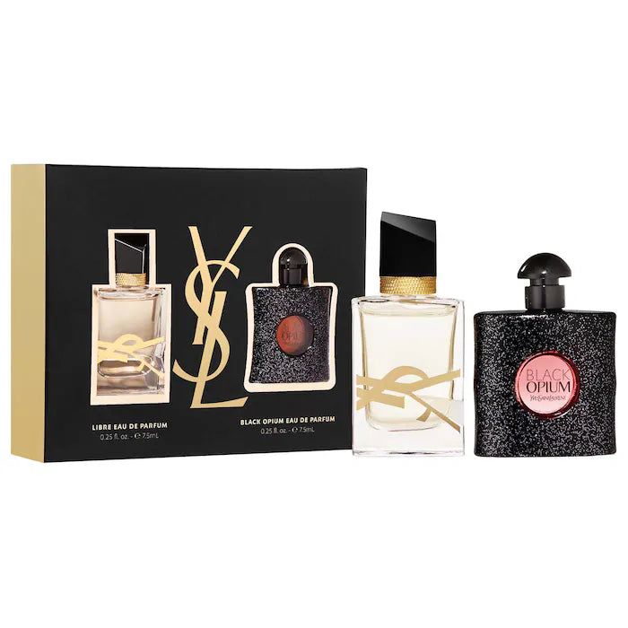 *PREORDEN: Mini Black Opium & Libre Eau de Parfum Set - Yves Saint Lauren / Set de mini perfumes